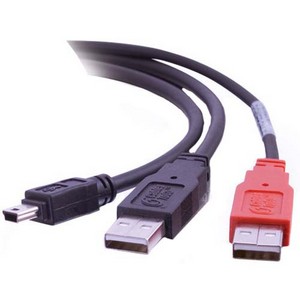 C2G USB 2.0 Y-Cable 28107