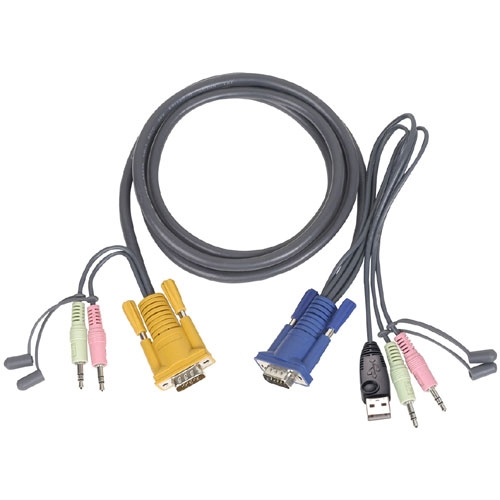 Iogear KVM USB Cable With Audio G2L5305U