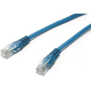 StarTech.com 1 ft Blue Molded Cat 5e UTP Patch Cable M45PATCH1BL