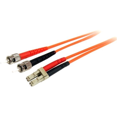 StarTech.com 2m Multimode 62.5/125 Duplex Fiber Patch Cable LC - ST FIBLCST2