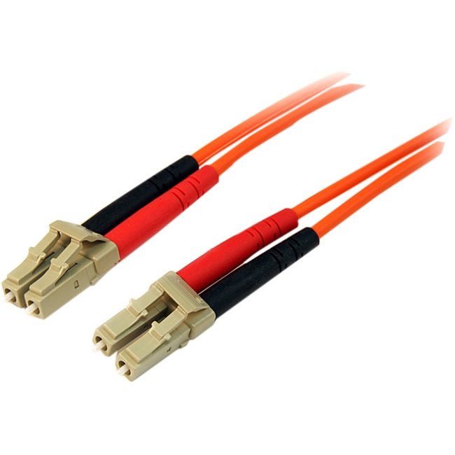 StarTech.com 1m Multimode 50/125 Duplex Fiber Patch Cable LC - LC 50FIBLCLC1