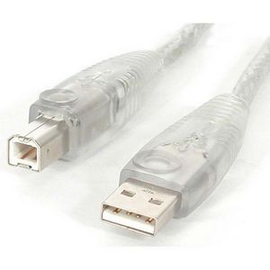 StarTech.com Transparent USB 2.0 Cable USB2HAB6T