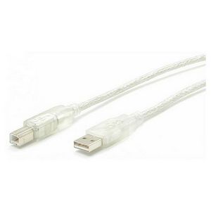 StarTech.com 10 ft Transparent USB Cable - A to B USBFAB10T