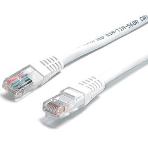 StarTech.com 25 ft White Molded Cat5e UTP Patch Cable M45PATCH25WH