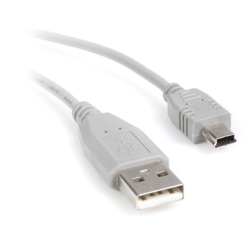 StarTech.com Mini USB 2.0 Cable USB2HABM1
