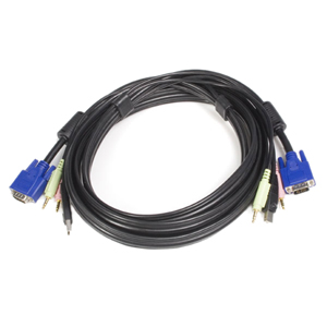 StarTech.com 10 ft 4-in-1 USB VGA KVM Cable w/ Audio USBVGA4N1A10