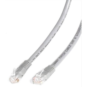 StarTech.com 15 ft Gray Molded Cat6 UTP Patch Cable C6PATCH15GR