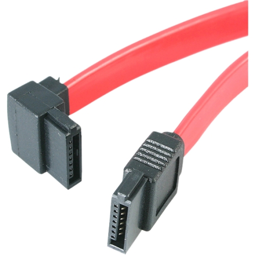 StarTech.com 18in SATA to Left Angle SATA Cable SATA18LA1