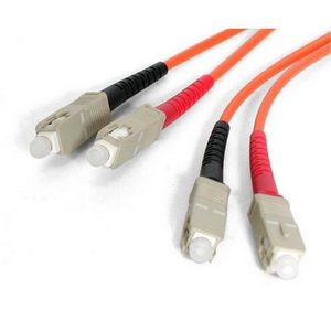 StarTech.com 2m Multimode 62.5/125 Fiber Patch Cable SC - SC FIBSCSC2