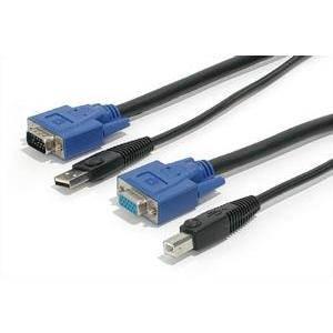 StarTech.com 10 ft 2-in-1 Universal USB KVM Cable SVUSB2N1-10