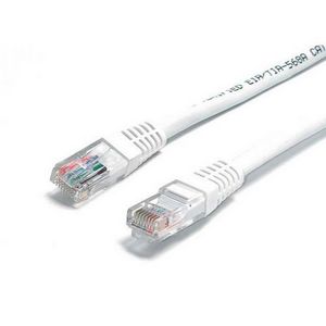 StarTech.com 100 ft White Cat6 UTP Patch Cable C6PATCH100WH