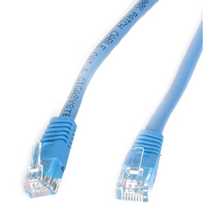 StarTech.com 1 ft Blue Molded Cat 6 Patch Cable C6PATCH1BL