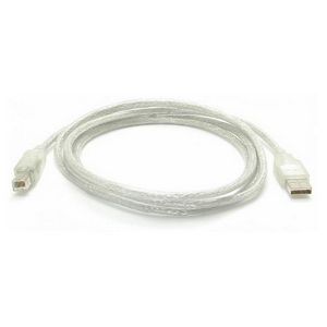 StarTech.com Clear USB 2.0 Cable USBFAB6T