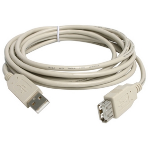 StarTech.com USB 2.0 Extension Cable USBEXTAA10