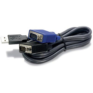 TRENDnet 10ft USB/VGA KVM cable TK-CU10