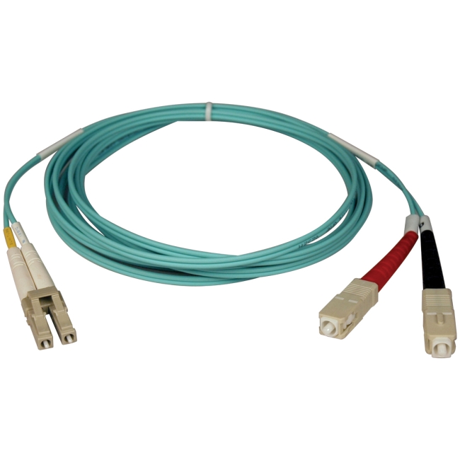 Tripp Lite Aqua Duplex Fiber Patch Cable N816-10M