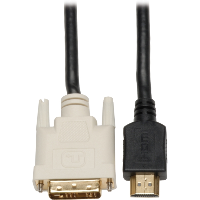 Tripp Lite 6-ft. HDMI to DVI Gold Digital Video Cable (HDMI-M / DVI-M) P566-006