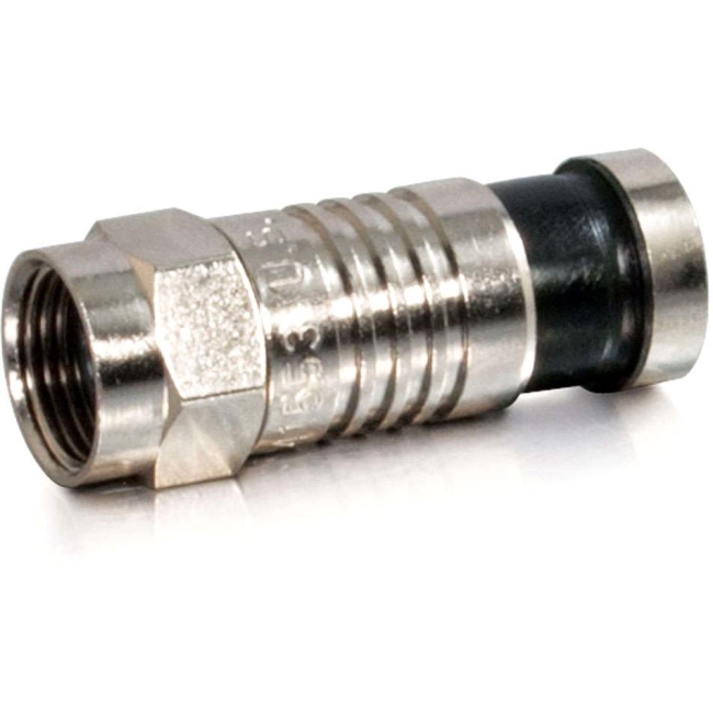 C2G RG6 Compression F-type Connector with O-Ring 41074