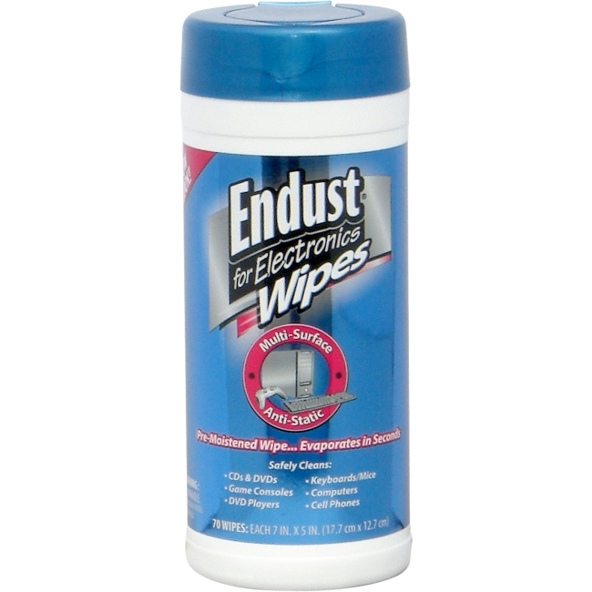 Endust Multi-Surface Pop-Up Wipes 70ct. 259000