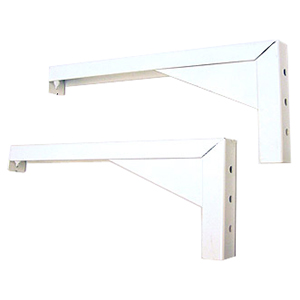 Elite Screens 12" Extended Wall/Ceiling L Brackets ZVMAXLB12-W