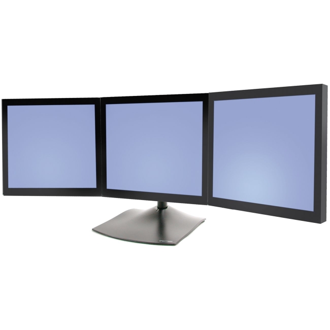 Ergotron DS100 Triple-Monitor Desk Stand 33-323-200
