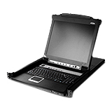 Aten Slideaway 19" LCD Console with 16-Port KVMP Switch CL5716M CL5716