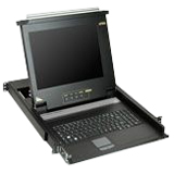 Aten 17" 8-port LCD KVM for SMB CL1008M