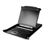 Aten Slideaway 17" LCD Console 8-Port Combo KVM with Peripheral Sharing Technology CL5708M CL5708