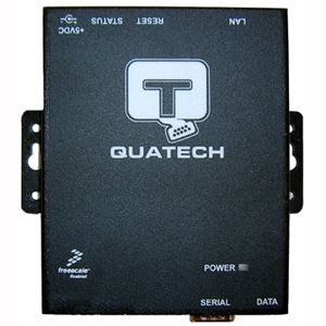 QUATECH 2 Port RS-232 Serial Device Server (DB9 Male) with Surge Suppression DSE-100D-SS