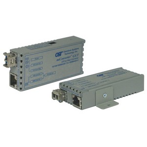 Omnitron miConverter GX/T Gigabit Ethernet to Fiber Media Converter 1239-0-6