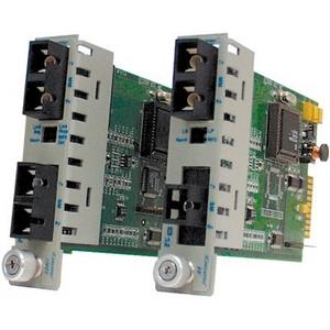 Omnitron iConverter multi-mode to single-mode Fiber Transceiver 8681-3
