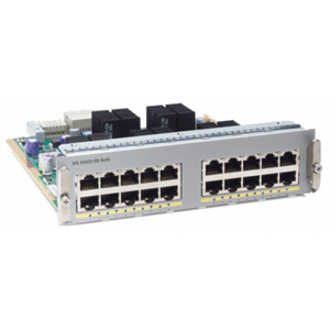 Cisco 20-port 10/100/1000BASE-T Half Card WS-X4920-GB-RJ45=