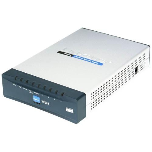 Cisco 4-port Fast Ethernet VPN Router-Dual WAN RV042