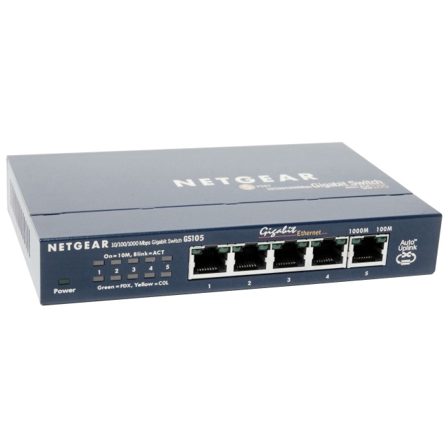 Netgear ProSafe Ethernet Switch GS105NA GS105