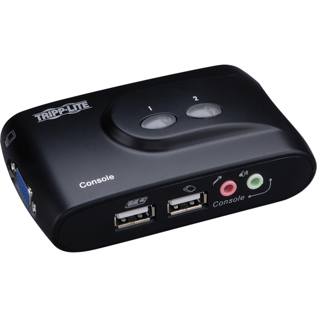 Tripp Lite 2-Port USB KVM Switch B004-VUA2-K-R