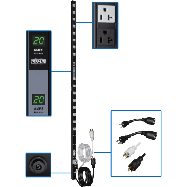 Tripp Lite PDU Metered DUAL 120V 40A 32 Outlet PDUMV40