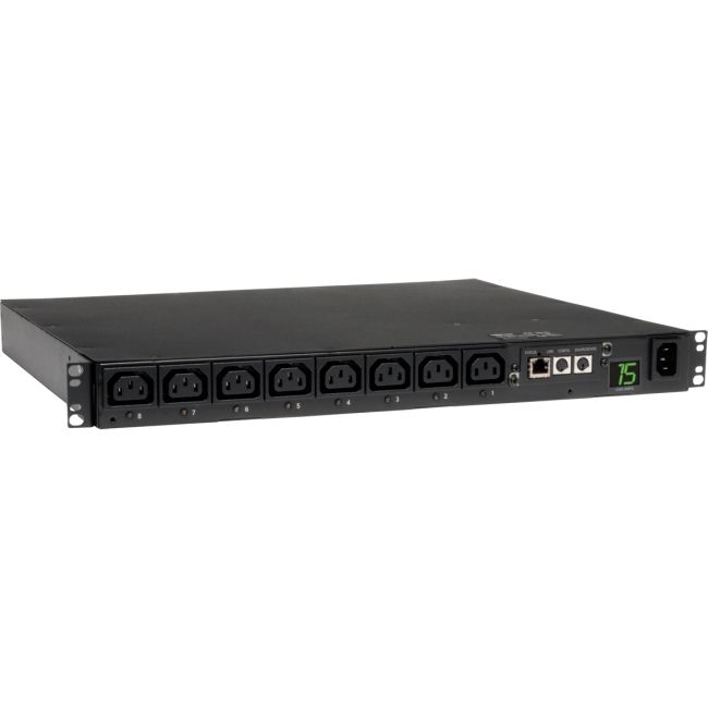 Tripp Lite PDU Switched 208V - 240V 15A 8 Outlet PDUMH15HVNET