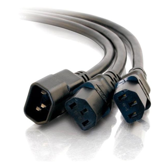 C2G 1 to 2 Power Splitter Cable 29818