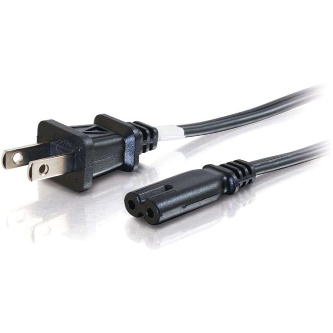 C2G 6ft Non-Polarized Power Cord 27398