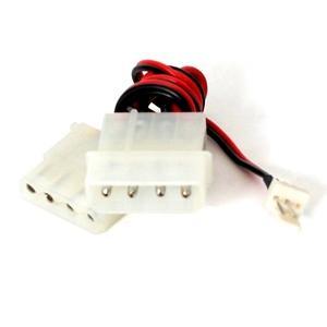 StarTech.com 12in Fan Adapter TX3 to 2x LP4 Power cpufanadapt