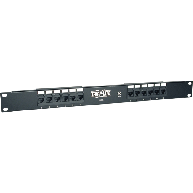 Tripp Lite 12-Port Cat5e Network Patch Panel N052-012