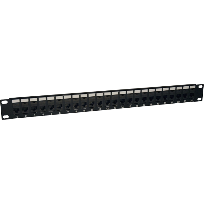 Tripp Lite 24 Port Cat5e Feed-Through Patch Panel N054-024