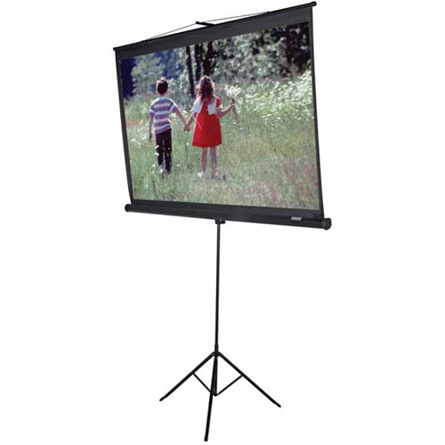 Elite Screens Tripod Portable Projection Screen T100UWH