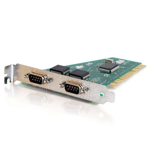C2G Lava 2 Port DB9 Serial Adapter 16639