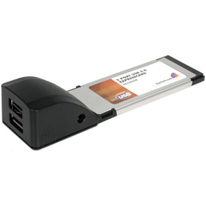 StarTech.com 2 Port ExpressCard USB Adapter Card EC230USB