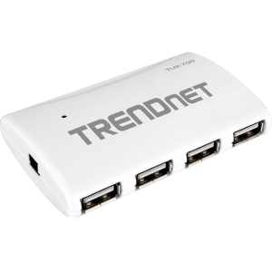 TRENDnet 7-Port High Speed USB Hub w/ Power Adapter TU2-700