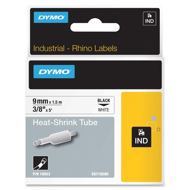 Dymo Heat Shrink Tube Label 18053