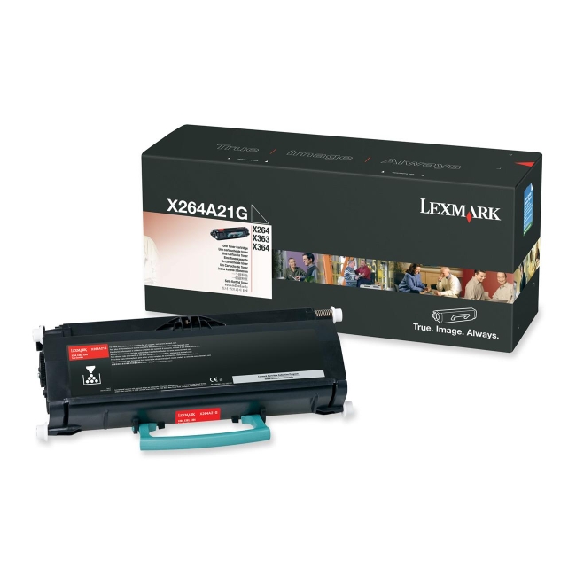 Lexmark Black Toner Cartridge X264A21G