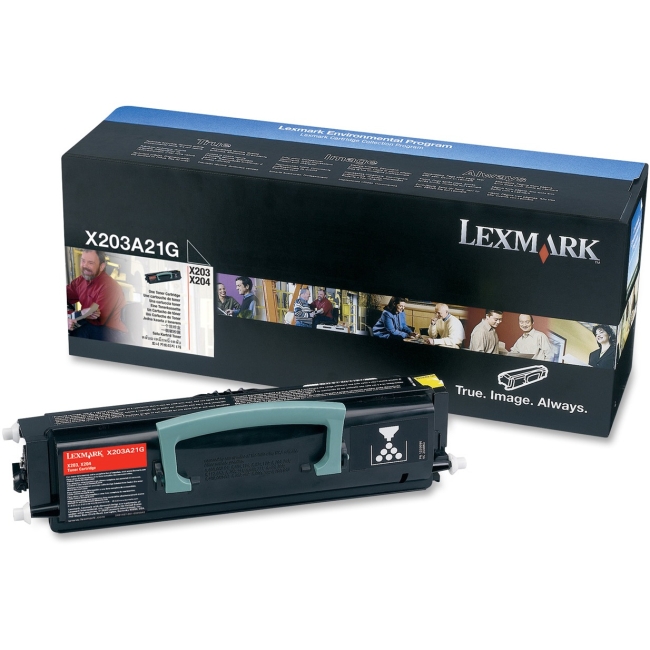 Lexmark Black Toner Cartridge X203A21G