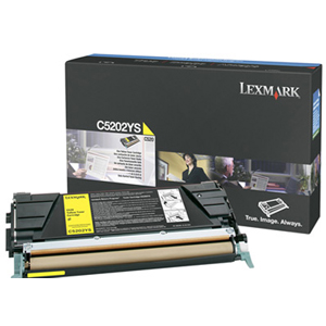 Lexmark Yellow Toner Cartridge C5202YS